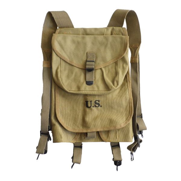 ALL WW2 US Backpacks 1928 Haversack m36 musette 1941 Pack: ww2field ...